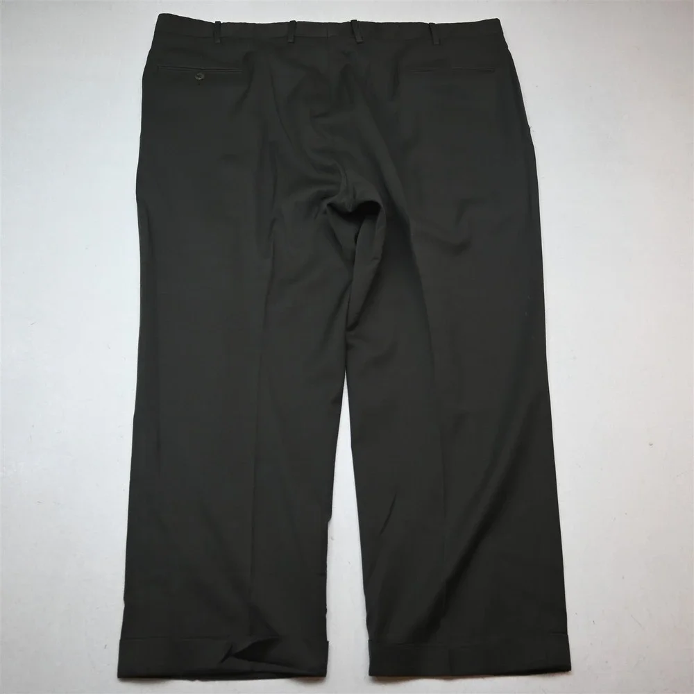 Jos A Bank 50S 44x29 Olive Green 100% Wool Gordon Mens Jacket Pants Suit